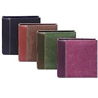 Pioneer Suede Series Bound Photo Album, Random Solid Color Soft Suede Covers, Holds 208 4x6 Photos, 2 Per Page