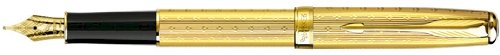 Parker Sonnet Premium Gold Lustre GT Medium Point Fountain Pen - 1743556