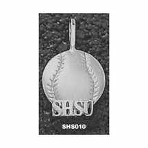 Sam Houston State Bearkats "shsu Baseball" Pendant - Sterling Silver Jewelry Picture