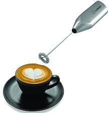 Playa Del Mar High Quality Hand-held Stainless Steel Electric Milk Frother, Powerful High Torque 19,000 Rpm, Varispeed - 2 AA Batteries Included