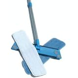 Simplee Cleen Microfiber Swivel Household Mop Kit with Two Pads