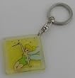 Tinker Bell Etched Lucite Key Chain