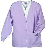 Cherokee Workwear Cardigan-Style Warm-Up Scrub Jacket