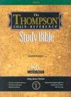 Thompson Chain-Reference Bible King James Version/Large Print/Deluxe Black Leather