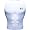 Under Armour 0038 Men's Heat Gear Sleeveless Full Tee - White - Small