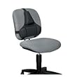 Professional Series Back Support, Memory Foam Cushion, Black