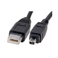 Adorama CFA-6402 - IEEE-1394 Six (6) Pin to IEEE-1394 Four (4) Pin 2 Meter Firewire Cable