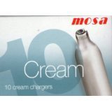 Cream Chargers (Box of 100) - Nitrous Oxide Gas for Cream Whippers