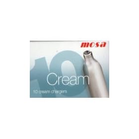 Cream Chargers (Box of 100) - Nitrous Oxide Gas for Cream Whippers