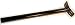 Torker DX Unicycle Seatpost 25.4 x 400mm Black