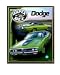 Dodge Super Bee Design Green Clock