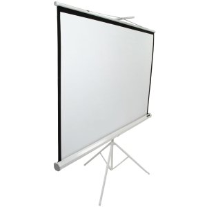 Elite Screens Tripod Portable Projection Screen, 1:1 Aspect Ratio-99in (Max White)