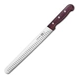 Forschner / Victorinox Slicer, 10 Blade, Granton Edge, 1 1/4 at Rosewood Handle Model 40142