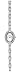 Bulova Women's Crystal Pendant and Bracelet Set White Dial Watch #96T49