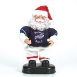 Buffalo Bills 12" Rock and Roll Santa Plush Bear