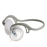 White iPod Neckband Headphones