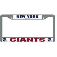 New York Giants Chrome License Plate Frame