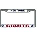 New York Giants Chrome License Plate Frame