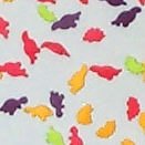 Gourmet Food : Neon Bright Dinosaur Sprinkles/Quins