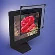 Flat Panel Glare Reducing Monitor Filter, 17", Black