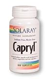 Solaray - Capryl, 100 Capsules