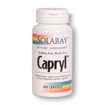 Click here to buy Solaray - Capryl, 100 Capsules.