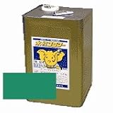 東日本 床用塗料 水性フロアー 4kg A-3 フレッシュグリーン