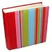 Red Stripe 4x6 200-Pocket Photo Album