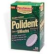 Polident 3-Minute Anti-Bacterial Denture Cleanser Tablets, Triple Mint Fresh, 84-Count Boxes (Pack of 3) Polident 3-Minute Anti-Bacterial Denture Cleanser Tablets, Triple Mint Fresh, 84-Count Boxes (Pack of 3)