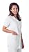 [Item]: Wine, Large [Additional Info]: Revel in Our Relaxing ComfortEase Ladies' Shirttail Scrub Top. Enjoy the casual styling and your pick of colors and prints in this shirttail top. Includes a snap-front closure, elastic back detail, and two handy lo