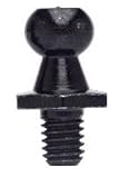 CRL 10 Millimeter Threaded Ball Studs - 1/4