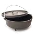 Kitchen & Housewares : Lodge Original Finish 6-Quart Cast-Iron Camp Dutch Oven