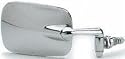 68-79 VW VOLKSWAGEN BEETLE MIRROR RH (PASSENGER SIDE), Manual, Chrome (1968 68 1969 69 1970 70 1971 71 1972 72 1973 73 1974 74 1975 75 1976 76 1977 77 1978 78 1979 79) VW12R 113857513D