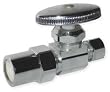 Industrial Grade 1RWD8 Supply Stop, Multi Turn, Inlet 1/2 In