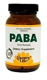 PABA 1000 mg by Country Life - 60 Tablets