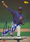 Andres Berumen, Las Vegas Stars - Padres Affiliate, 1994 Classic Autographed Card