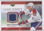 2007-08 Upper Deck Game Jerseys #JLR - Larry Robinson