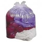 Trash Can Liner, 30 Gallon, .6Mil, 30x36, 250/BX, Clear (GJO01012) Category: Commercial Can Liners