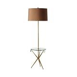Arteriors - 79855-963 - Sumner Brass Floor Lamp with Glass Table
