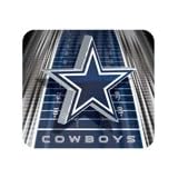 Dallas Cowboys NFL Logo Vortex Sublimated Mouse Pad by