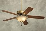 Emerson Fans CF712AB Pro Series Fan - Antique Brass Builder Ceiling Fan 50 Blade Span