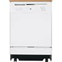 GE 24" White Portable Dishwasher