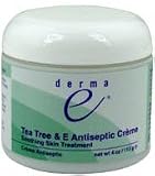 Derma E - Tea Tree & E Antiseptic Creme, 4 oz cream