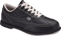 Dexter Bowling Shoes-Dexter Mens Turbo II Black with Khaki Trim Bowling Shoes-Mens Dexter Bowling Shoes