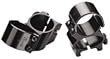 1" See-Thru Top Mount Rings See-Thru Top Mount Rings, Black