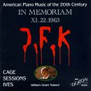 American Piano Music of the 20th century by  John Cage, Charles Ives, Roger Sessions, and William Grant Nabore 