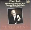 Shostakovitch : Symphonie n�10 / The age of gold / Ballet suite