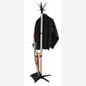 Helix Std Hat/Coat Stand Titanium CS2020