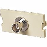 Cables To Go Snap-in Module - Modular insert - BNC - white - 1 port