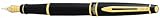 Waterman Expert Black Laquer Fine Point Fountain Pen - 10021W2